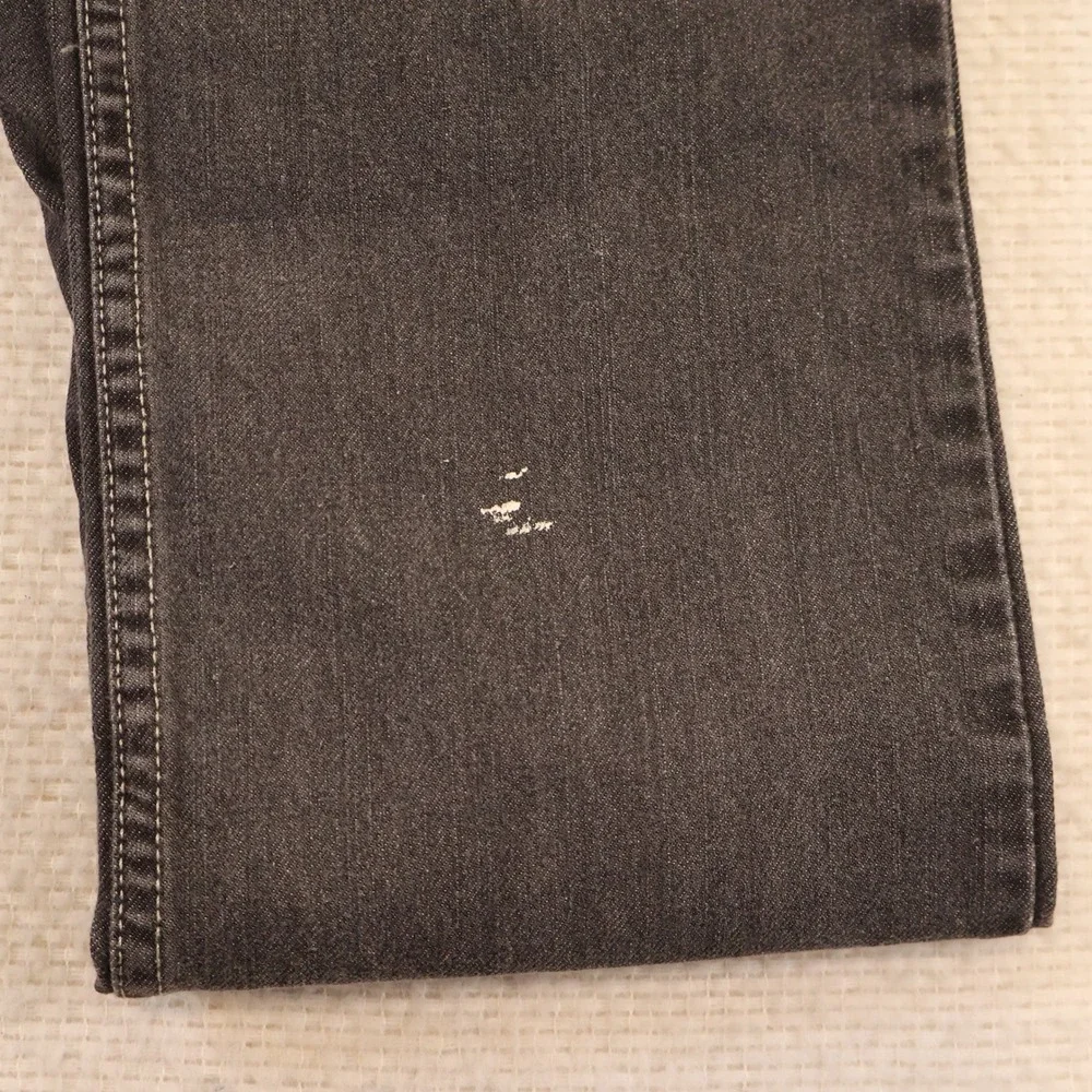 Vans Mens 30x30 Denim Jeans Black Straight Leg JP4URAW Skateboarding Pants